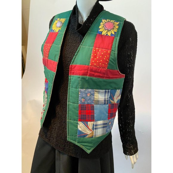 Handmade Patchwork Vest - Picture 6 of 8